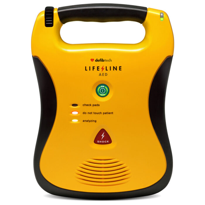 Hjärtstartare Lifeline AED från Defibtech.