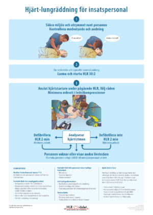 Handlingsplan HLR för insatspersonal