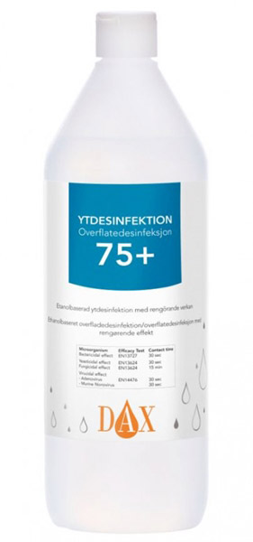 Ytdesinfektion DAX 75+ 1000 ml