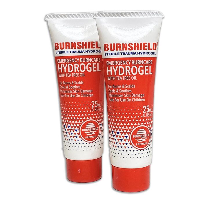 hydrogel i två tuber från Burnshield