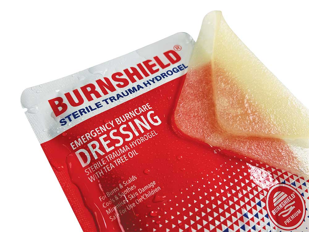 brännskadekompress från Burnshield