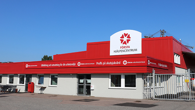 Första hjälpencentrums fastighet på Energigatan 3B
