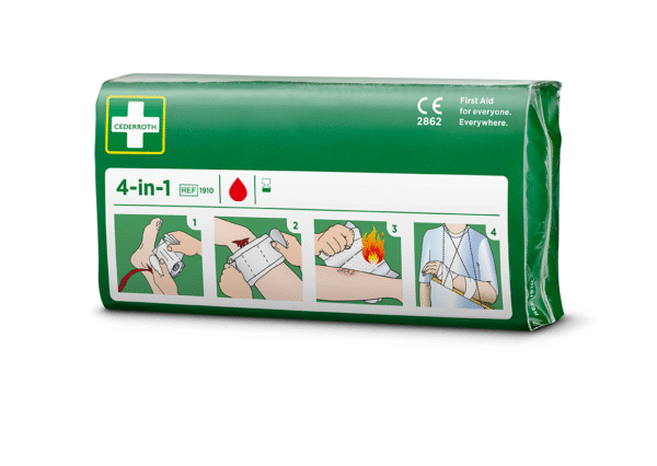 Cederroth Blodstoppare Stor 4-in-1