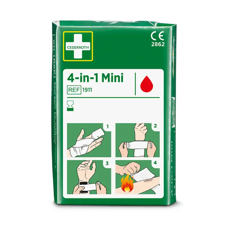 Cederroth blodstoppare mini 4-in-1