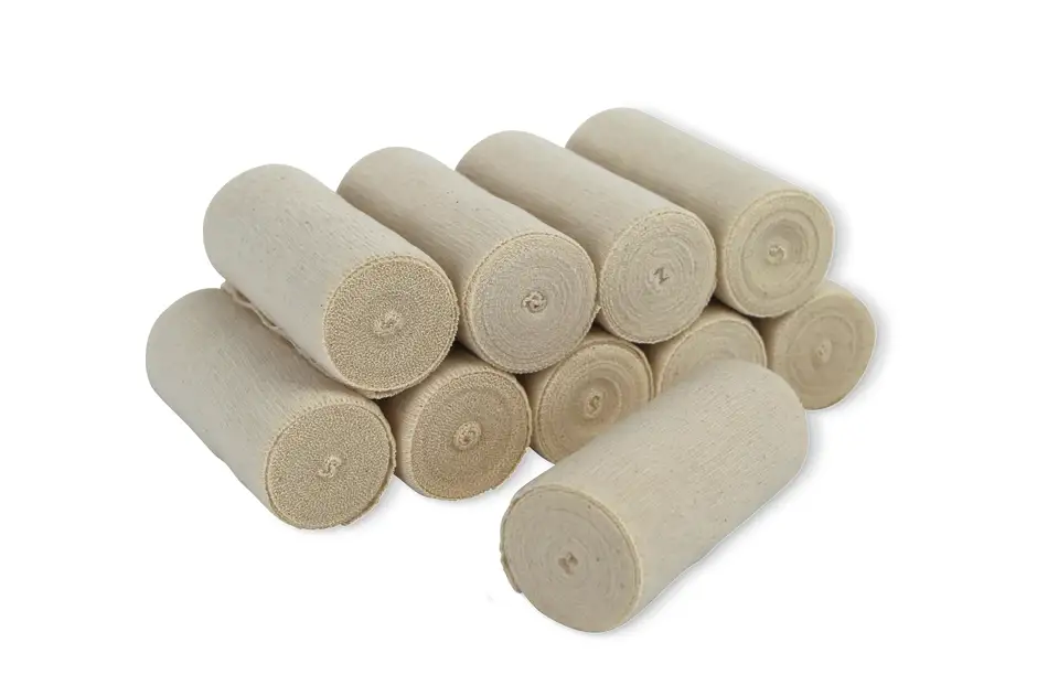 Elastisk linda, 10 cm x 4 m, 10-pack