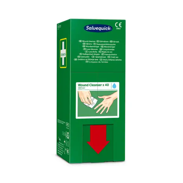 Salvequick sårtvättare, 40-pack