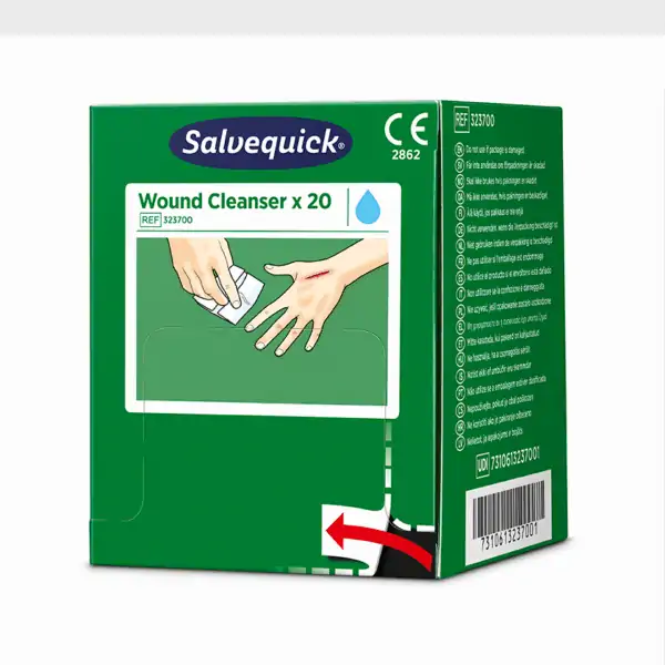 Salvequick sårtvättare, 20-pack