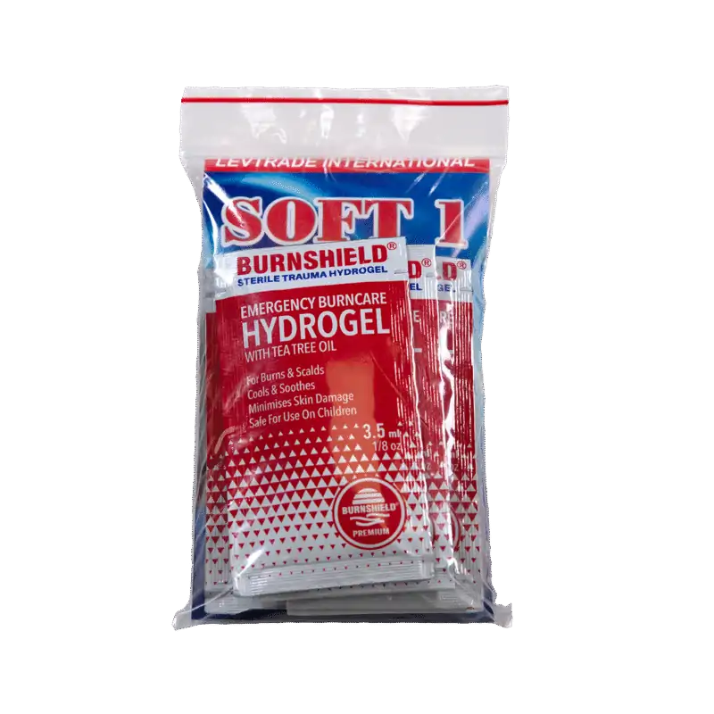 Burnshield kit, Brännskadegel-kit