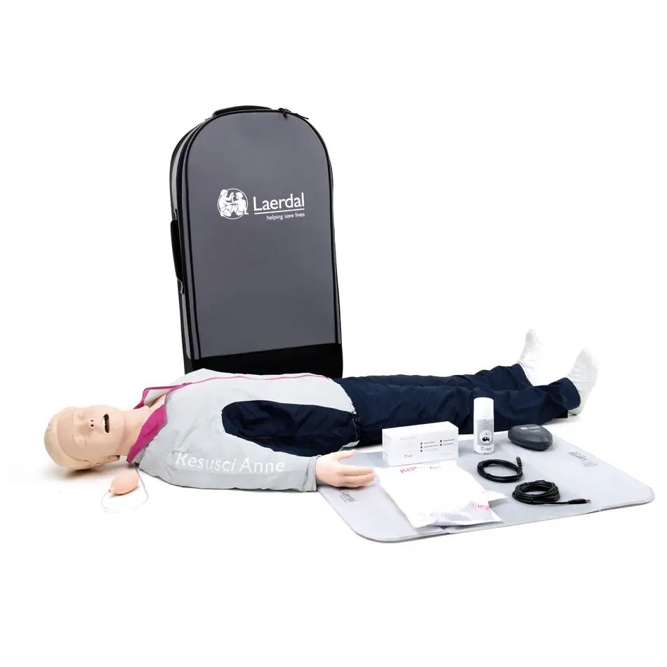 Resusci Anne QCPR med intubationshuvud