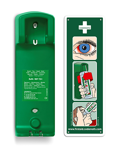 Cederroth Vägghållare Ögondusch