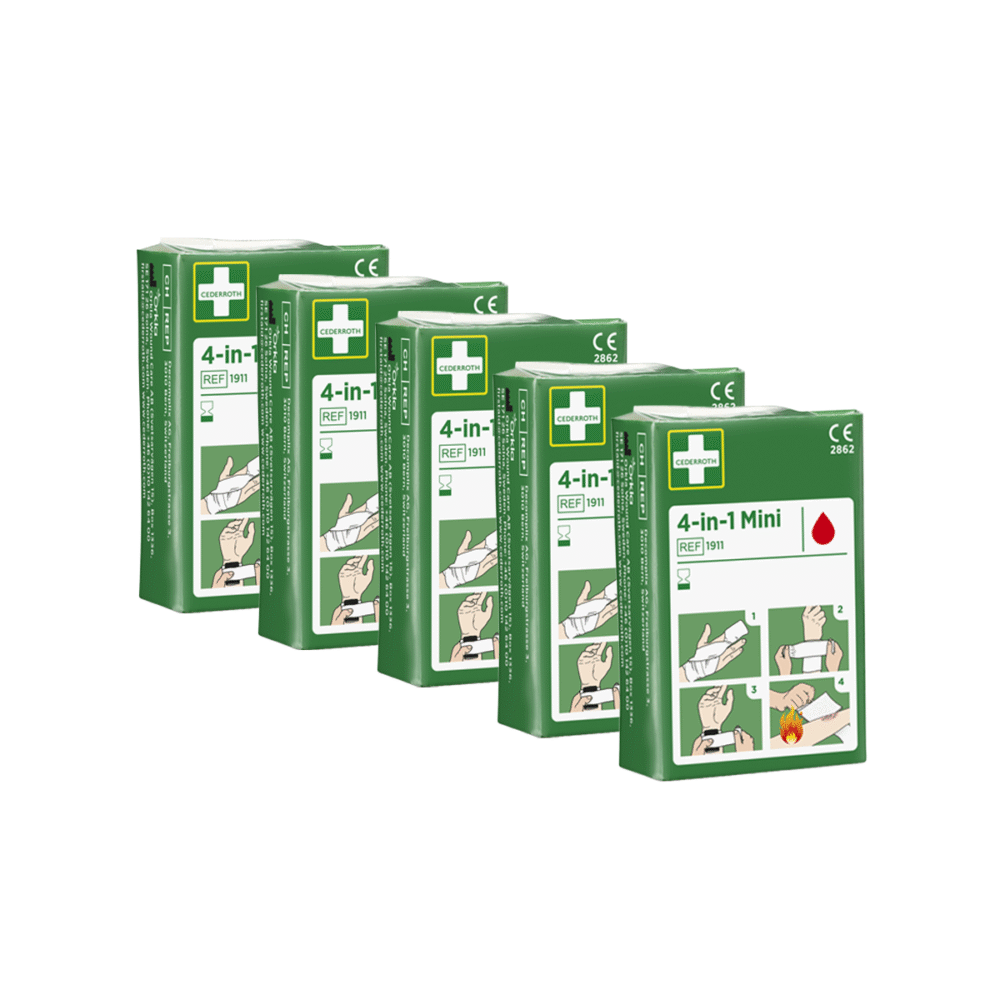 Cederroth Blodstoppare mini 4-in-1 5-pack