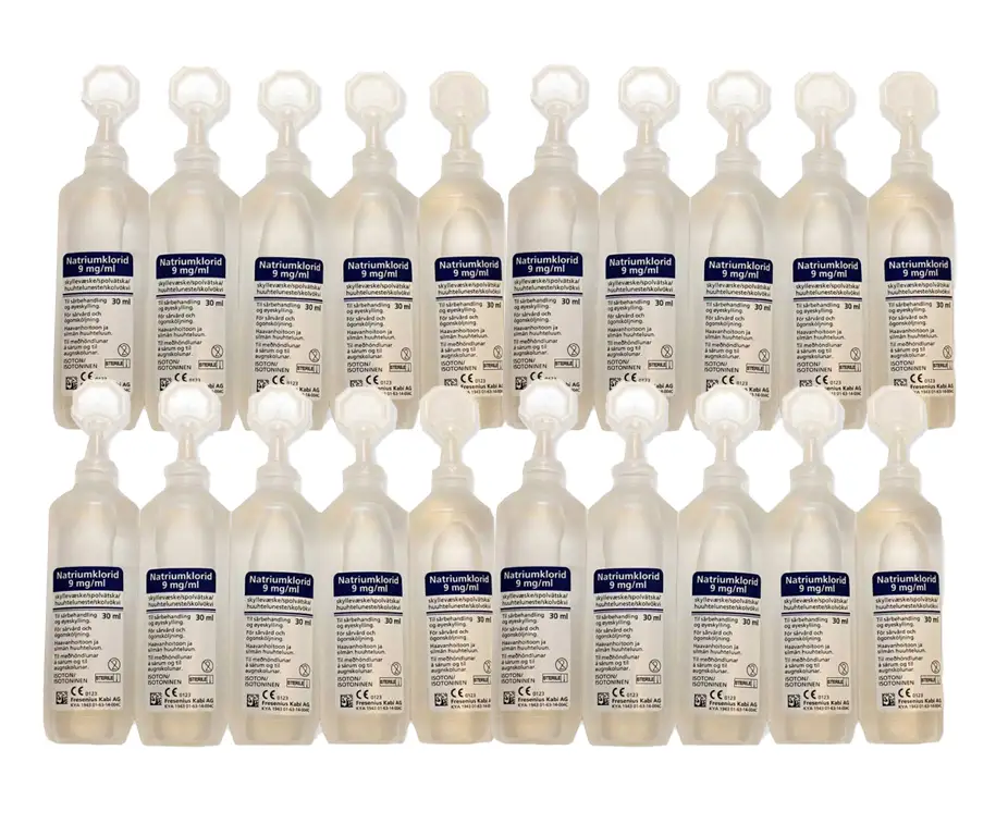 Koksaltlösning 30 ml, 20-pack