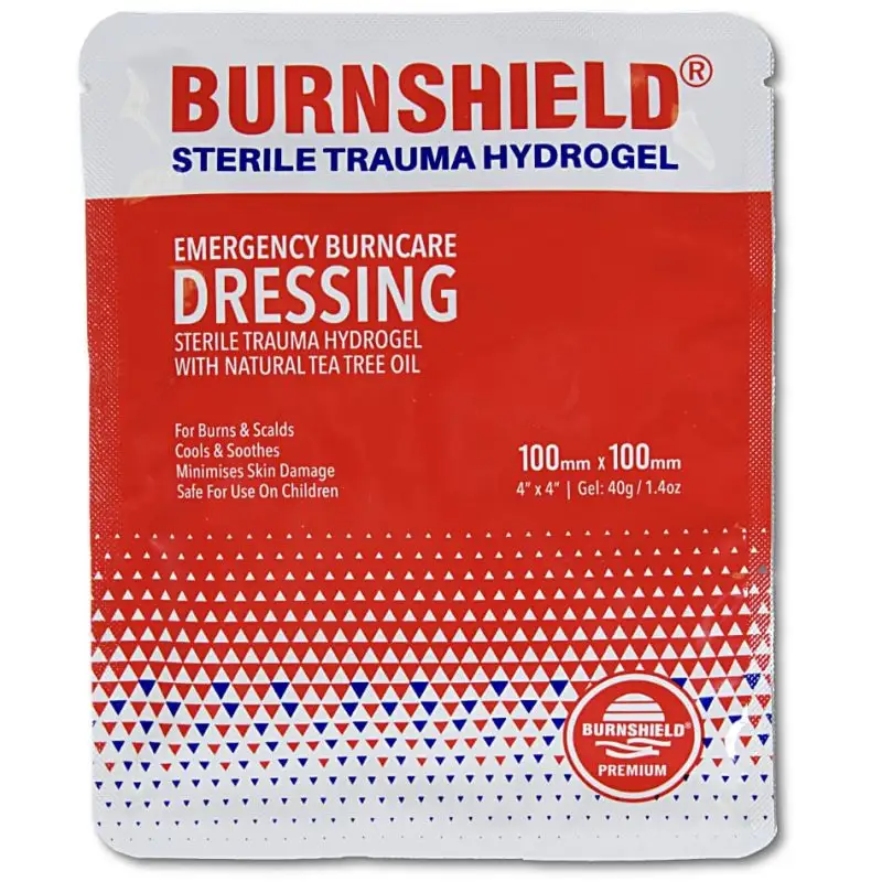 Burnshield kompress, 10 x 10 cm