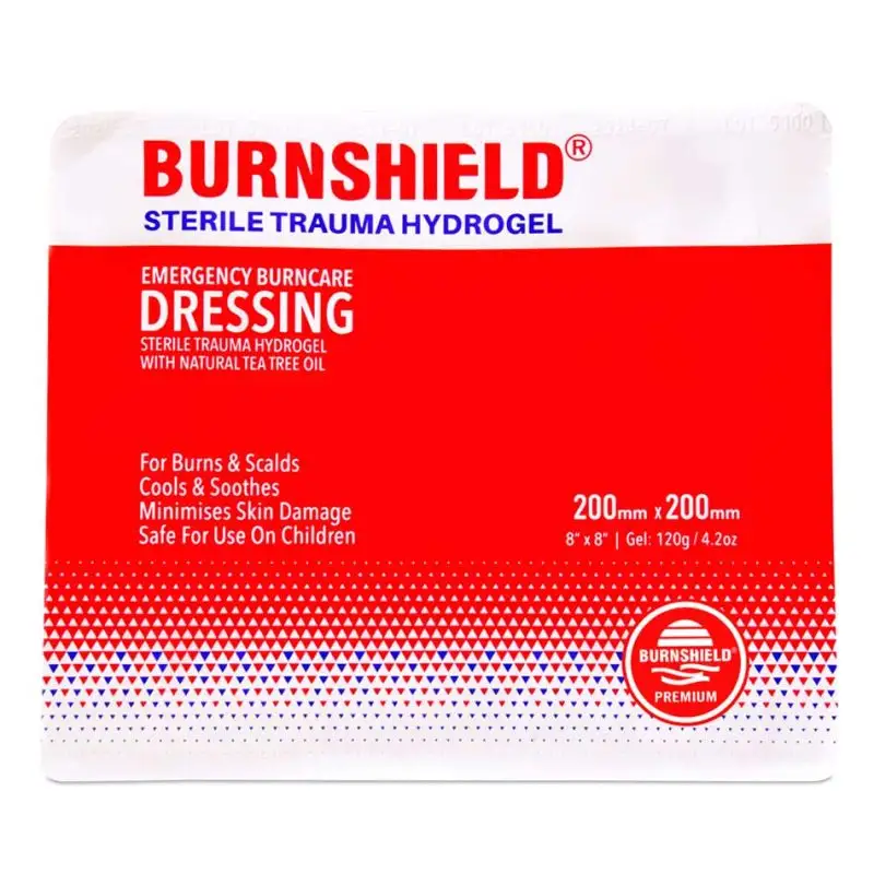 Burn gel dressing 20 x 20 cm