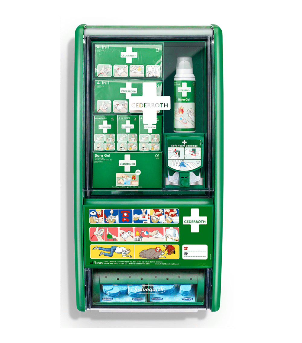Cederroth First Aid & Burn Station