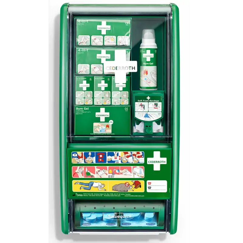 Cederroth First Aid & Burn Station