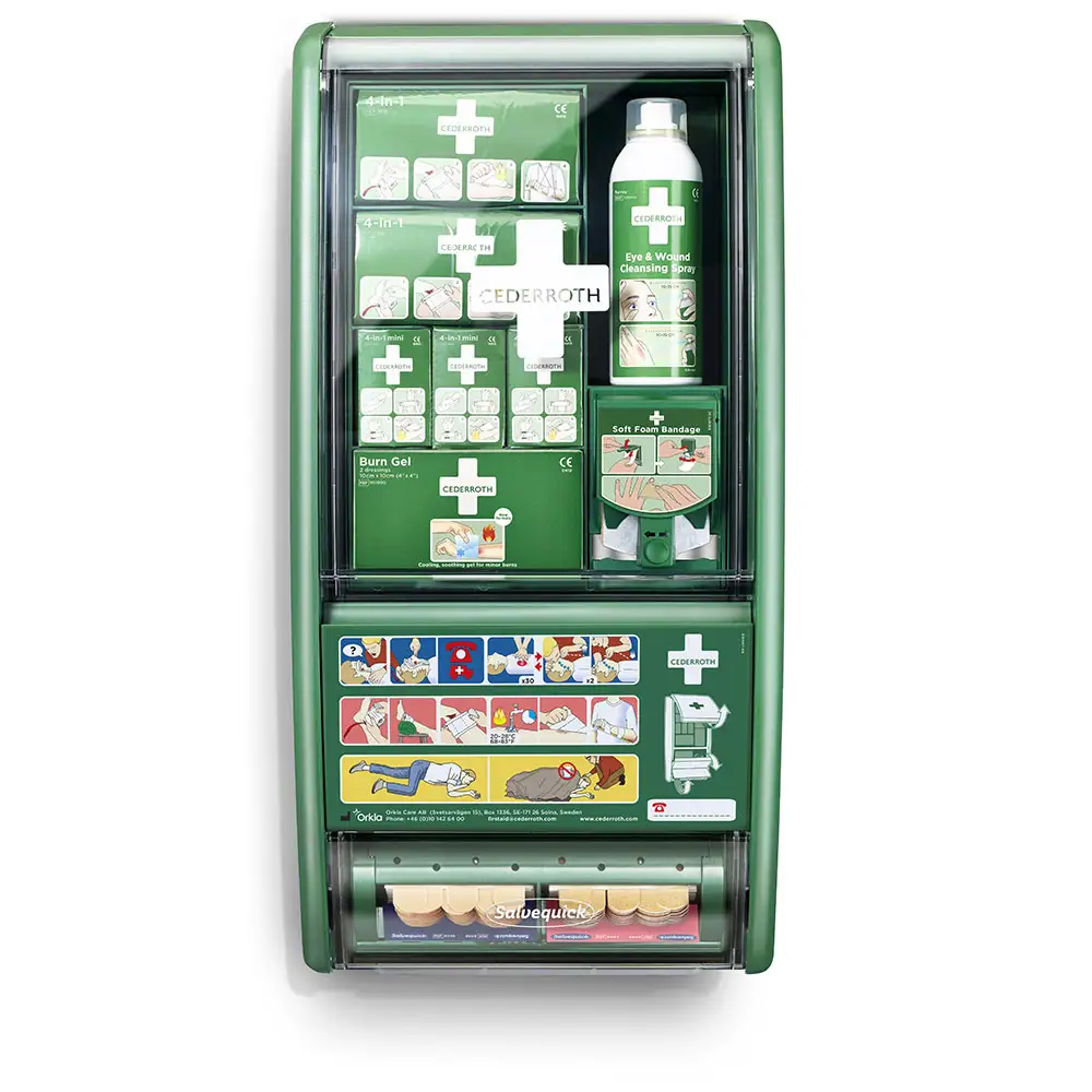 Cederroth Första hjälpen-station