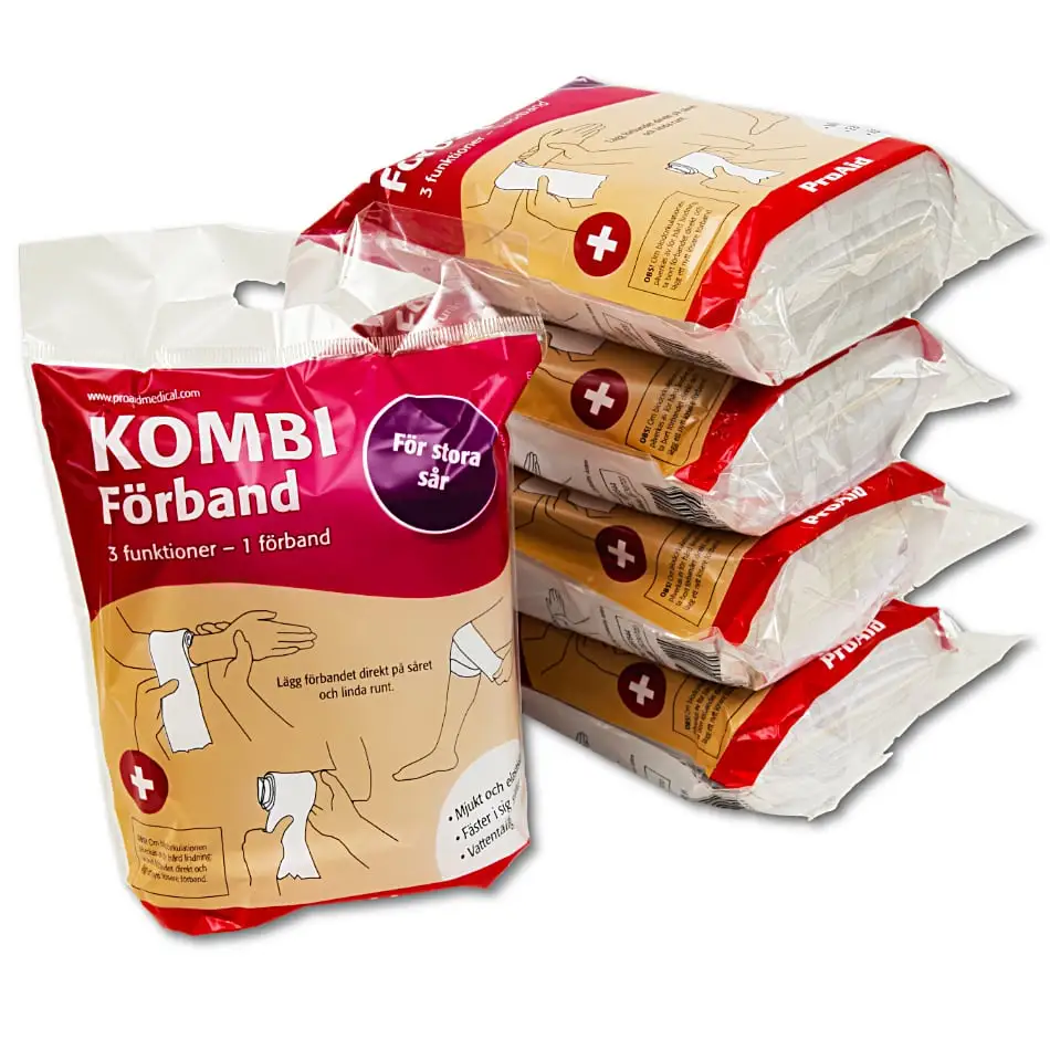 Kombiförband, 10 x 80 cm, 230-pack