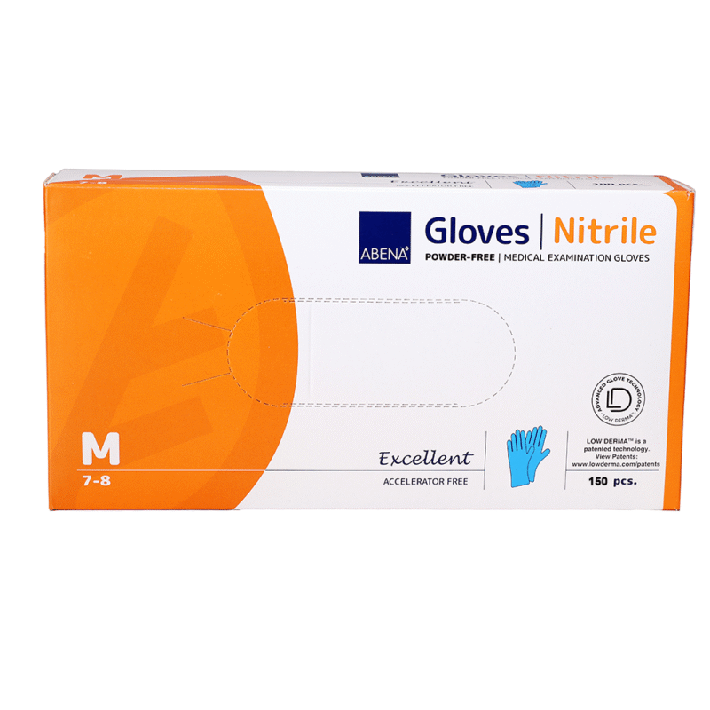 Skyddshandskar, M, 150-pack