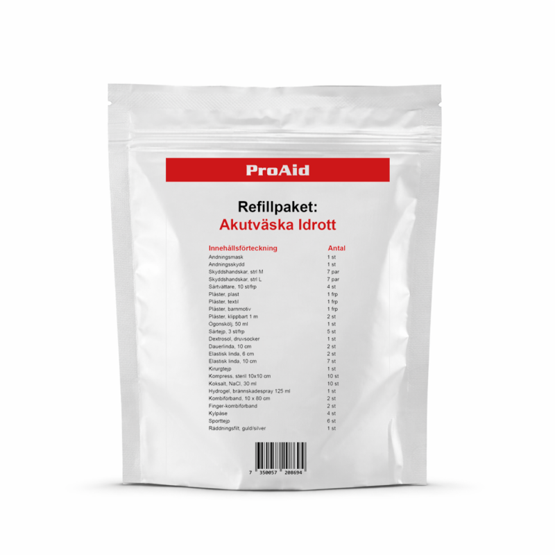 4133-ref akutväska idrott refill