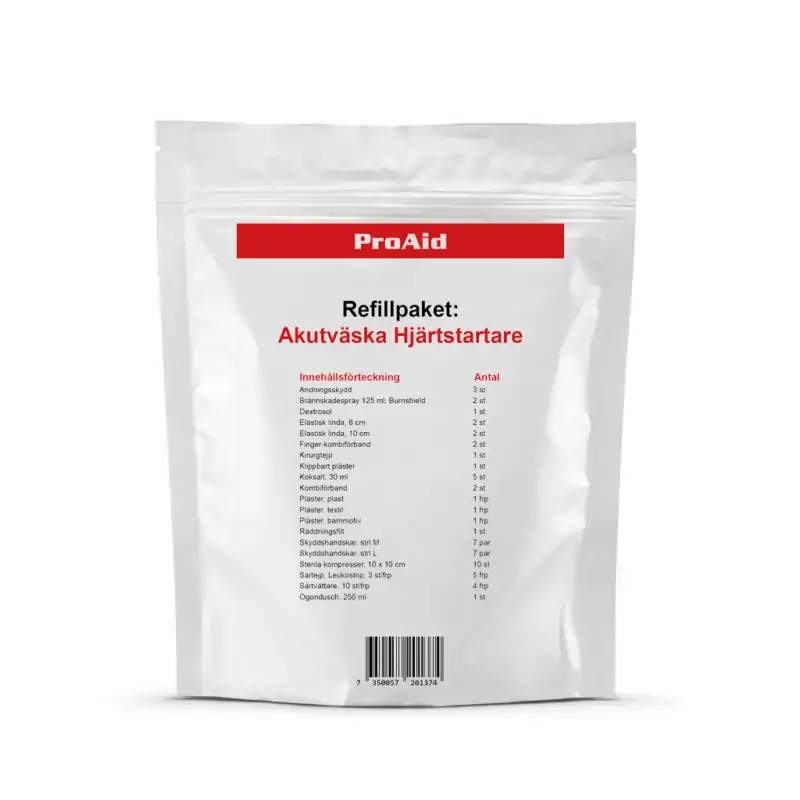 5132-REF Refillkit akutväska hjärtstartare