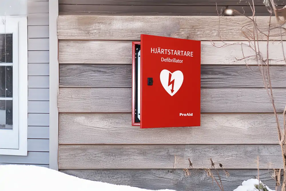 Värmeskåp utomhus liten
