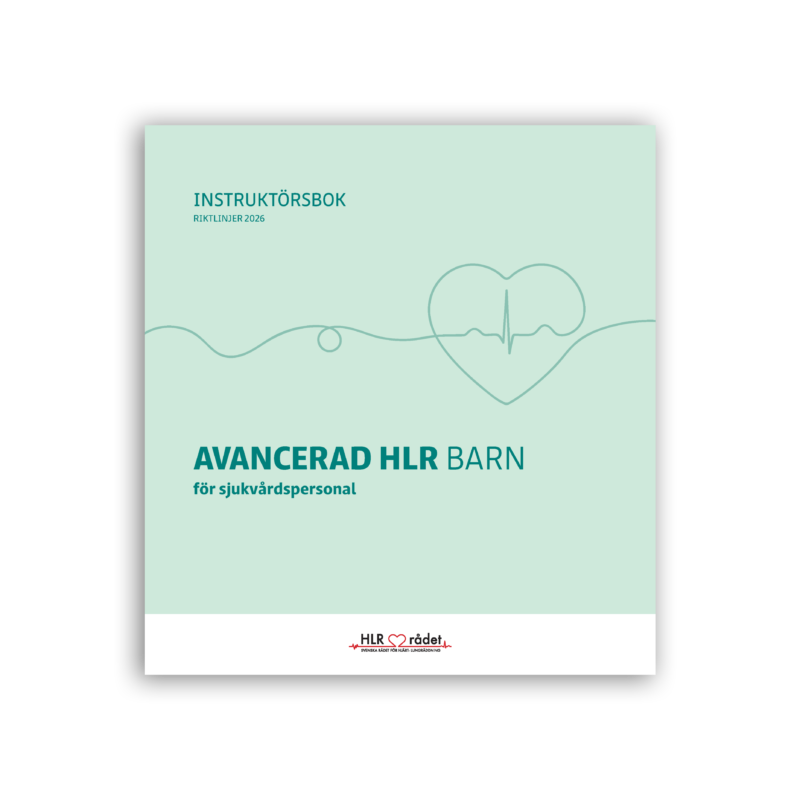 7054 Avancerad HLR barn instruktörsbok 490-43502